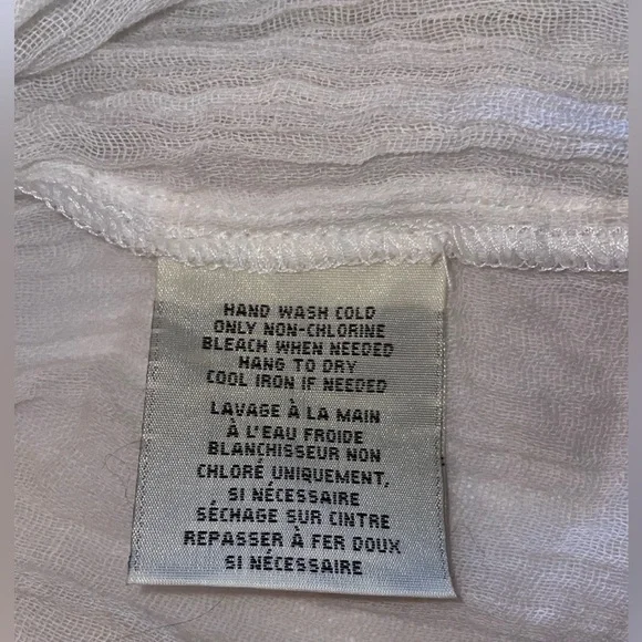 Denim & Supply Ralph Lauren L Peasant Bohemian Southwest Cap Sleeve Pullover Top - Picture 12 of 16